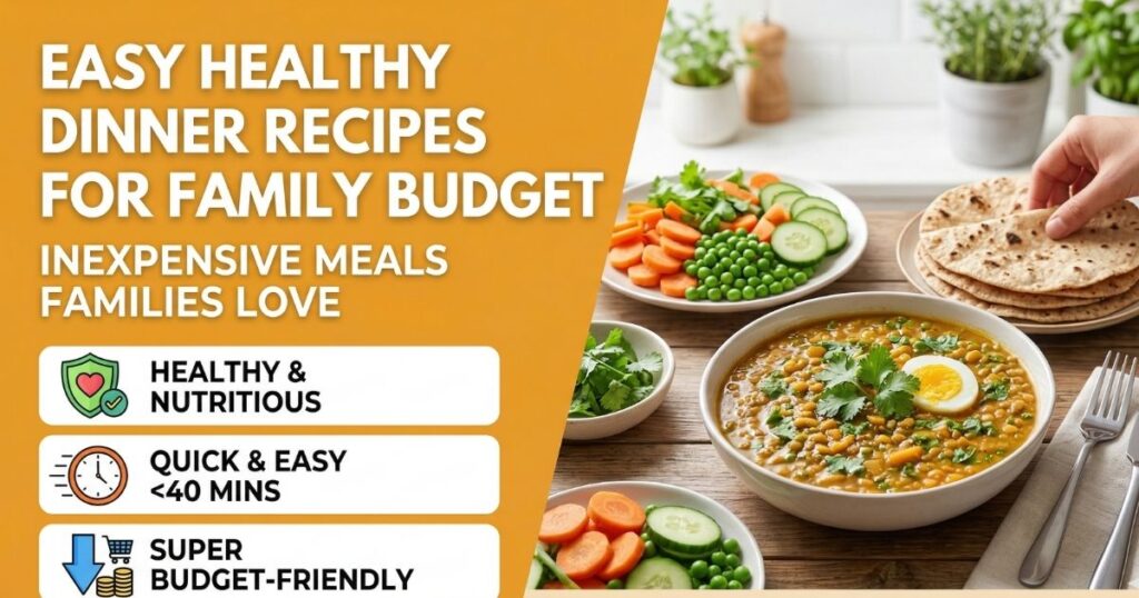 Healthy Dinner Recipes for Family Budget